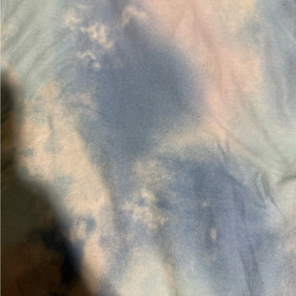 SO Kids Casual Tie-Dye Dress - Blue and White